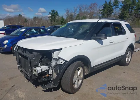 2016 Ford Explorer Xlt from USA, damaged, VIN 1FM5K8D80GGB69091